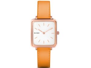 Authentic MILLNER Women SS IP Rose Gold Quartz Designer Watch  – MILLNER