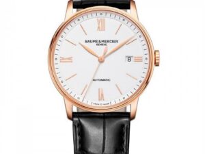 AUTHENTIC BAUME&MERCIER BAUME & MERCIER CLASSIMA Automatic High-End Leather Strap Luxurious Luxury watch