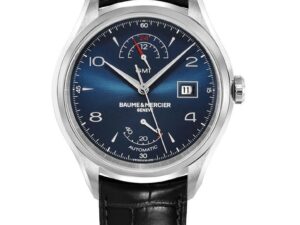 AUTHENTIC BAUME&MERCIER BAUME & MERCIER CLIFTON Power Reserve High-End Leather Strap Luxurious Luxury watch