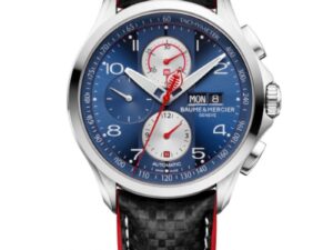 AUTHENTIC BAUME&MERCIER BAUME & MERCIER CLIFTON – SHELBY COBRA EDITION Chrono Automatic High-End Chronograph Luxurious Luxury watch