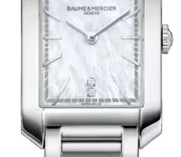 AUTHENTIC BAUME&MERCIER BAUME & MERCIER HAMPTON High-End Stainless Steel Luxurious Luxury watch