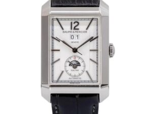 AUTHENTIC BAUME&MERCIER BAUME & MERCIER HAMPTON Automatic High-End Leather Strap Luxurious Luxury watch