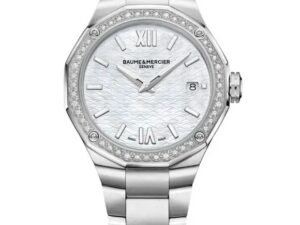 AUTHENTIC BAUME&MERCIER BAUME & MERCIER RIVIERA w-Diamonds High-End Switzerland Luxurious Luxury watch