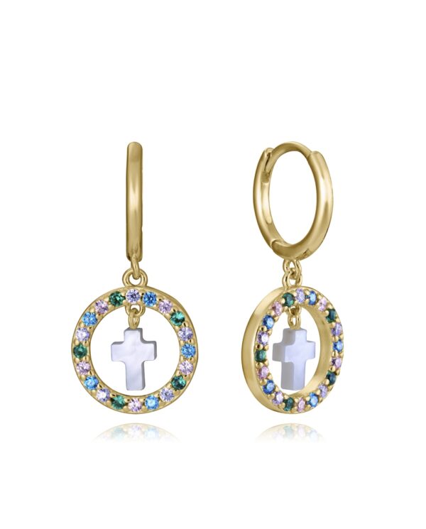 Authentic VICEROY JEWELRY Women 44 mm Quartz Analog Designer Earrings  - VICEROY JEWELS