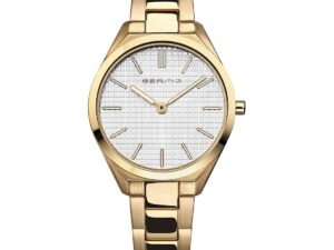 Authentic BERING Women 31 mm Stainless Steel Quartz Analog Elegant Wristwatch  – Sapphire Glass – BERING