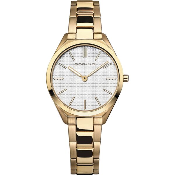 Authentic BERING Women 31 mm Stainless Steel Quartz Analog Elegant Wristwatch  - Sapphire Glass - BERING