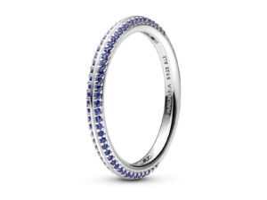 AUTHENTIC PANDORA JEWELS ME COLLECTION BLUE PAVE RING Size Quartz Analog Top Quality Jewelry