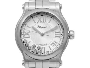 AUTHENTIC CHOPARD HAPPY SPORT AUTOMATIC W/Diamonds High-End SS Bracelet Luxurious Luxury watch