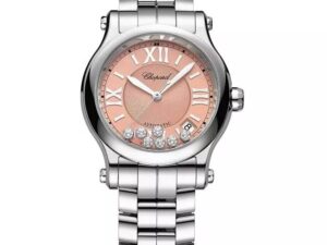 AUTHENTIC CHOPARD HAPPY SPORT AUTOMATIC W/Diamonds High-End Official Box Luxurious Luxury watch