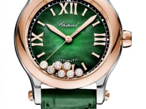 Authentic CHOPARD Women 36 mm Rose Gold Luxurious Wristwatch  – Sapphire Glass – CHOPARD