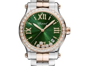 AUTHENTIC CHOPARD HAPPY SPORT W/Diamonds High-End Luxurious Luxury watch