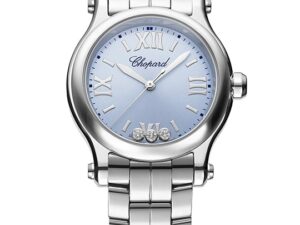 Authentic CHOPARD Women 30 mm Stainless Steel Quartz Luxurious Wristwatch  – Sapphire Glass – CHOPARD