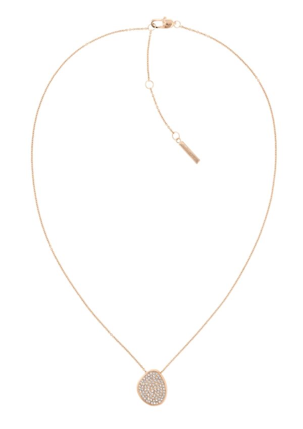 Authentic CALVIN KLEIN  Women 19 mm Quartz Analog Designer Necklace  - CALVIN KLEIN JEWELRY