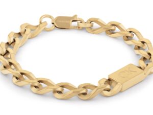 Authentic CALVIN KLEIN  Men 19 mm Quartz Analog Designer Bracelet  – CALVIN KLEIN JEWELRY