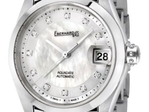 AUTHENTIC EBERHARD AQUADATE High-End Stainless Steel Luxurious Luxury watch