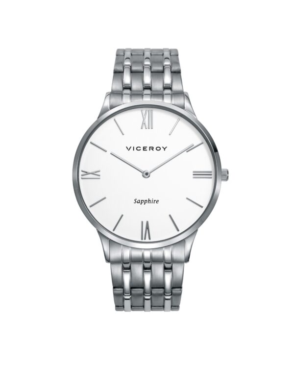 Authentic VICEROY NEW COLLECTION Men 40 mm Quartz Analog Designer Bracelet  - Sapphire Glass - VICEROY