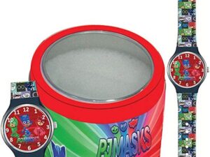 AUTHENTIC CARTOON PJ MASKS (Superpigiamini) Ã¢â¬â Tin Box Plastic Premium Watch