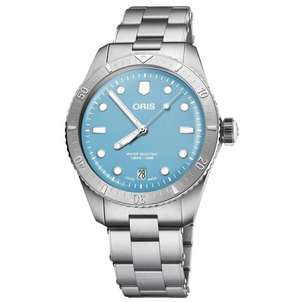 Authentic ORIS Unisex 38 mm Stainless Steel Luxurious Wristwatch  - Sapphire Glass - ORIS