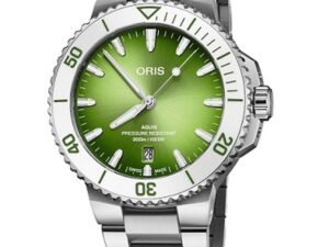 AUTHENTIC ORIS AQUIS DATE TASTE OF SUMMER High-End Sapphire Luxurious Luxury watch