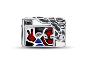 AUTHENTIC PANDORA CHARMS MARVEL COLLECTION SPIDER-MAN CAMERA ACTION Official Box Top Quality Jewelry