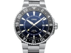 AUTHENTIC ORIS AQUIS GMT DATE High-End Sapphire Luxurious Luxury watch