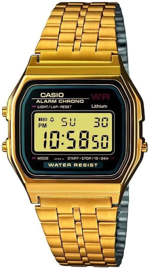 Authentic CASIO VINTAGE ICONIC Gold Unisex Premium High-end watch - Unisex CASIO - - - Lacantus Store