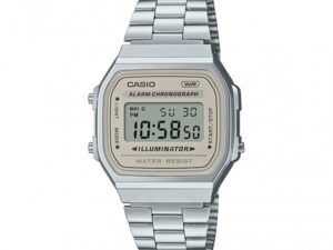 Authentic CASIO VINTAGE ICONIC Cream Quartz Premium High-end watch