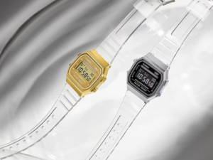 AUTHENTIC CASIO COLLECTION & VINTAGE ICONIC SILVER JELLY ***SPECIAL PRICE*** Resin Designer Watch