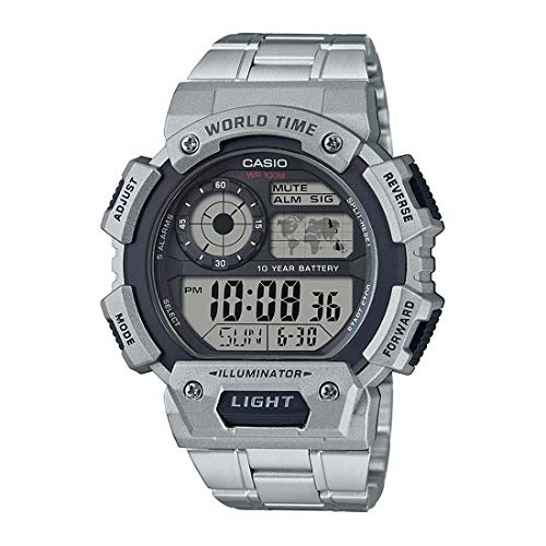 Authentic CASIO ILLUMINATOR WORLDTIME Men Designer High-end watch - Men CASIO - 10 ATM - Lacantus Store