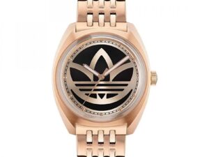 Authentic ADIDAS Men 39 mm SS IP Rose Gold Quartz Elegant Wristwatch  – ADIDAS