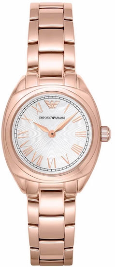 AUTHENTIC EMPORIO ARMANI DRESS SS IP Rose Gold Top Quality Watch