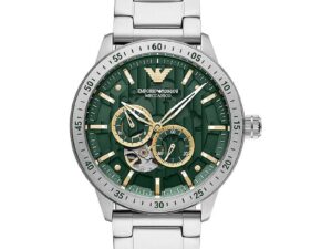 AUTHENTIC EMPORIO ARMANI MECCANICO MARIO Premium 43 mm Sophisticated Watch