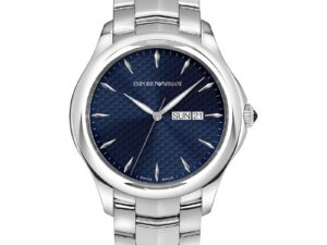 AUTHENTIC EMPORIO ARMANI SWISS MADE Premium Day & Date Sophisticated Watch