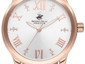 Authentic BEVERLY HILLS POLO CLUB Women 40 mm Quartz Analog Elegant Ring  – BEVERLY HILLS POLO CLUB