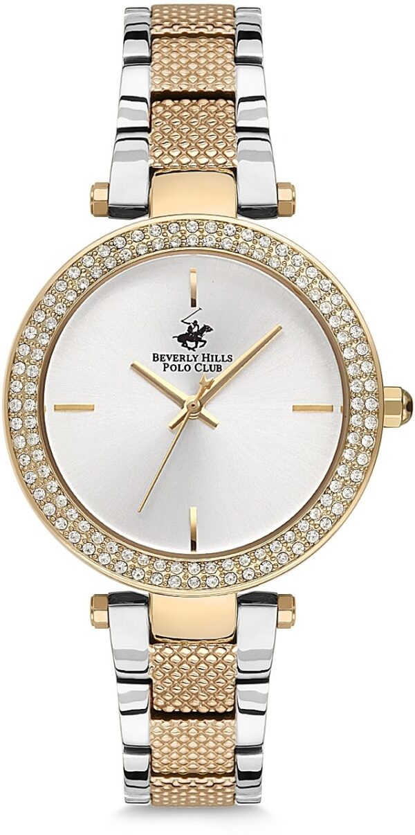 Authentic BEVERLY HILLS POLO CLUB Women 27 mm Quartz Analog Exclusive Ring  - BEVERLY HILLS POLO CLUB