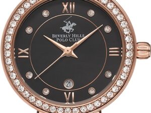 Authentic BEVERLY HILLS POLO CLUB Women 27 mm Quartz Analog Exclusive Ring  – BEVERLY HILLS POLO CLUB