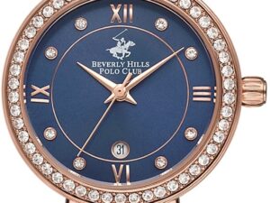 Authentic BEVERLY HILLS POLO CLUB Women 27 mm Quartz Analog Exclusive Ring  – BEVERLY HILLS POLO CLUB