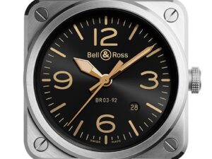 AUTHENTIC BELL & ROSS & GOLDEN HERITAGE High-End Leather Strap Luxurious Luxury watch