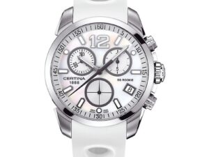 AUTHENTIC CERTINA DS ROOKIE CHRONOGRAPH MOP Stainless Steel High-End Watch