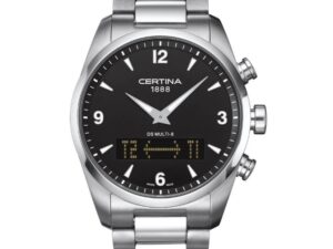 Authentic CERTINA Men 42 mm Stainless Steel Quartz High-end Wristwatch  – Sapphire Glass – CERTINA