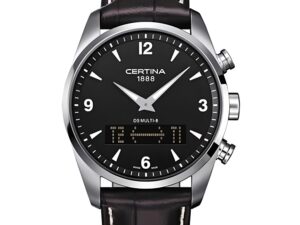 Authentic CERTINA Men 42 mm Stainless Steel Quartz High-end Wristwatch  – Sapphire Glass – CERTINA