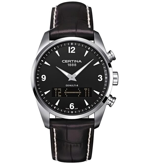 Authentic CERTINA Men 42 mm Stainless Steel Quartz High-end Wristwatch  - Sapphire Glass - CERTINA