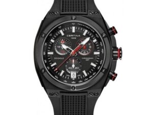 Authentic CERTINA Men 46 mm SS IP Black Luxurious Wristwatch  – Sapphire Glass – CERTINA