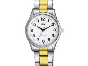 AUTHENTIC Q&Q Q&Q FASHION SS IP TWO TONE High-End Watch