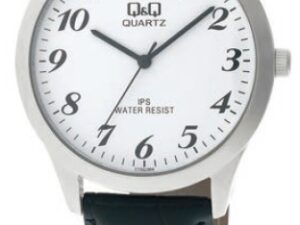 AUTHENTIC Q&Q Q&Q FASHION Leather Strap Top Quality Watch