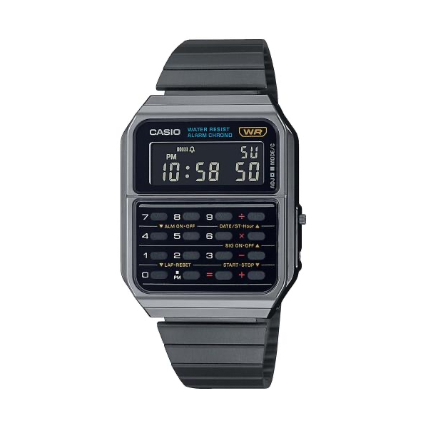 Authentic CASIO VINTAGE CALCULATOR Unisex Sophisticated High-end watch - Unisex CASIO - 3 ATM - Lacantus Store