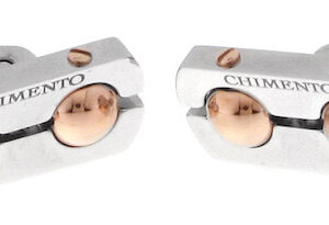 AUTHENTIC CHIMENTO JEWELS -Gemelli/Cufflinks SS Top Quality Bijoux