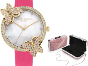 AUTHENTIC DAISY DIXON KENDALL #27 + CLUTCH BAG Special Pack Only Time High-End Watch