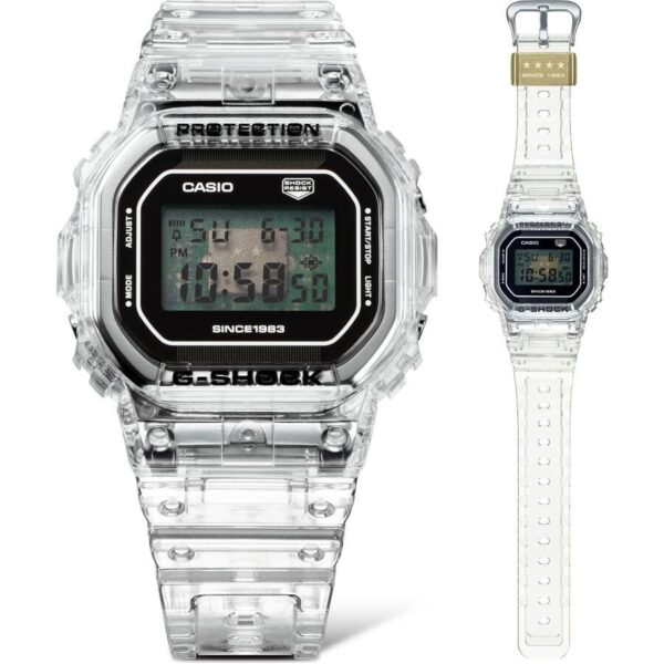 Authentic CASIO G-SHOCK Men 43 mm SS & Resin Quartz Elegant Wristwatch  - CASIO G-SHOCK - Image 3