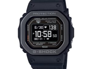 AUTHENTIC CASIO G-SHOCK G-SQUAD THE ORIGIN Black Metal-Huretane bezel Solar Premium Watch